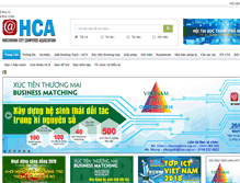 Tablet Screenshot of hca.org.vn