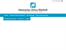 Tablet Screenshot of hca.dk